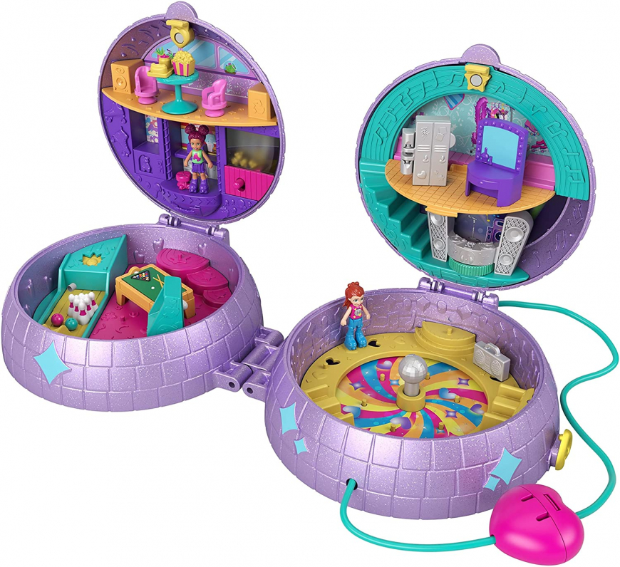 Polly Pocket Double Play Skating Compact