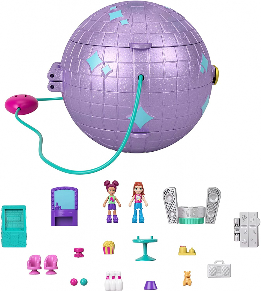 Polly Pocket Double Play Skating Compact