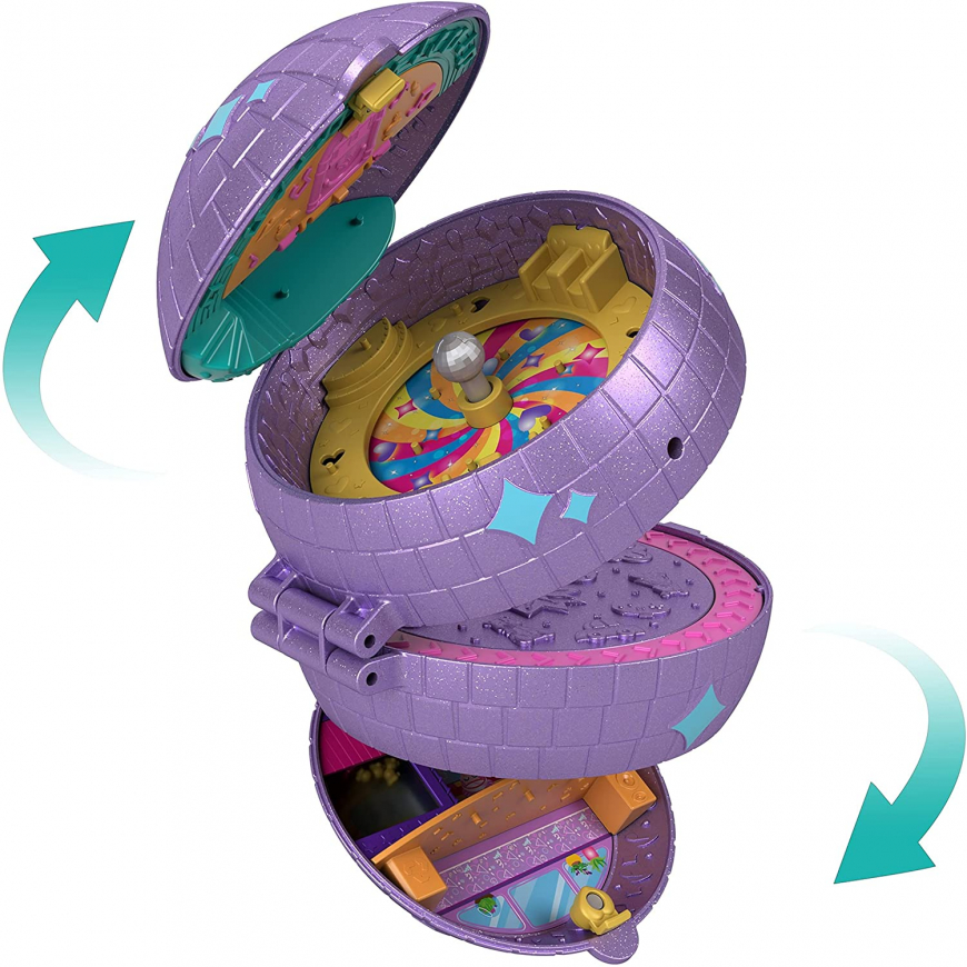 Polly Pocket Double Play Skating Compact