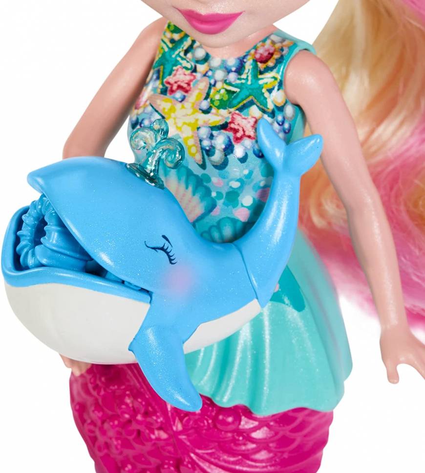 Royal Enchantimals Ocean Kingdom Mermaid with bubble-making whale
