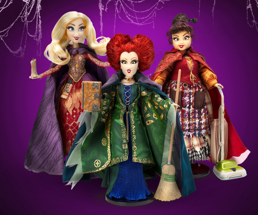 Disney Hocus Pocus Limited Edition dolls 2021