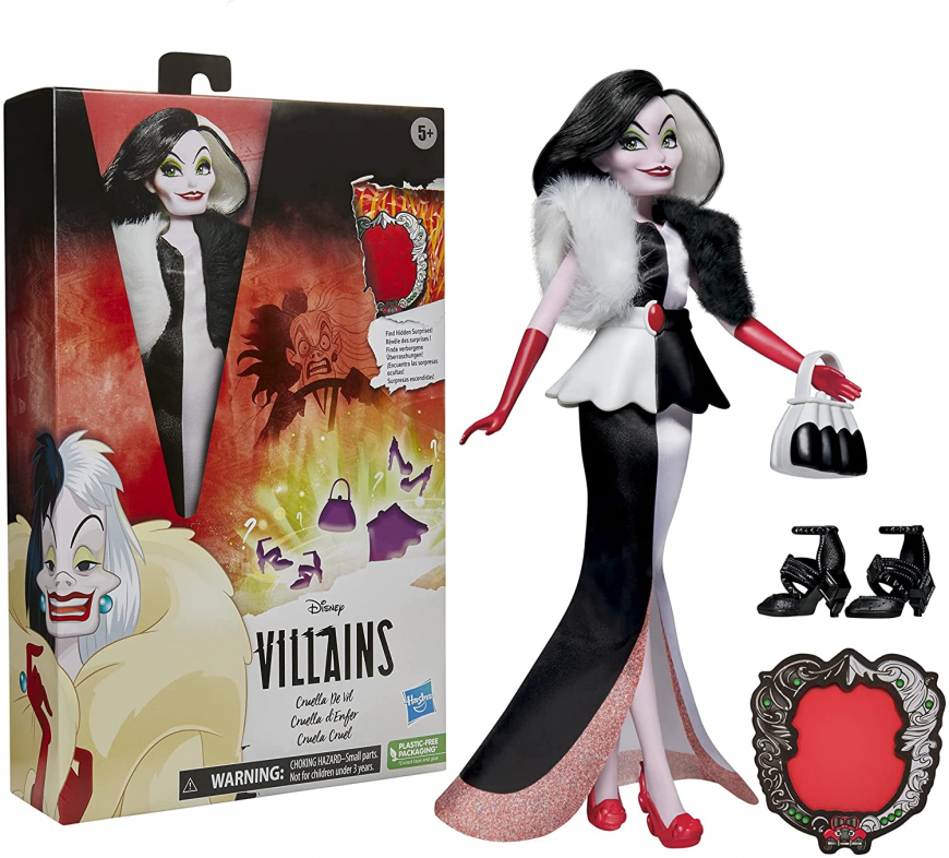 Disney Villains Cruella De Vil doll