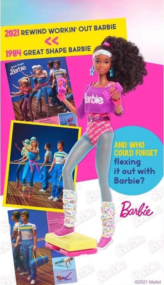 Inspiration from 80s - Great shape Barbie