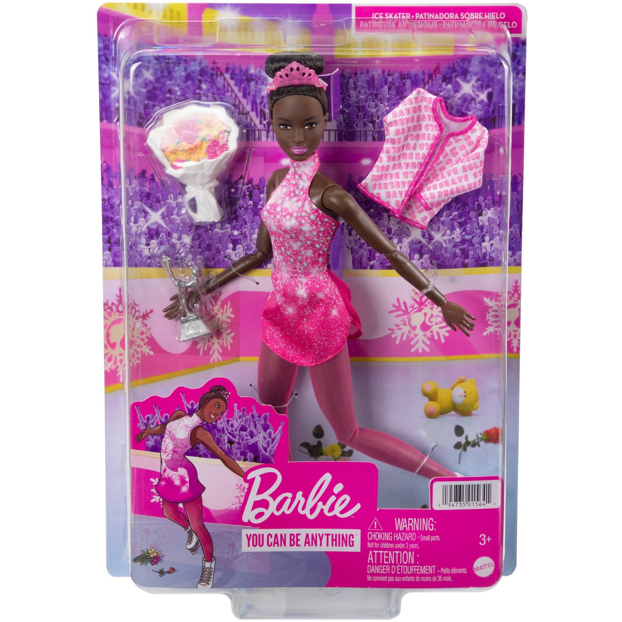 Barbie on ice