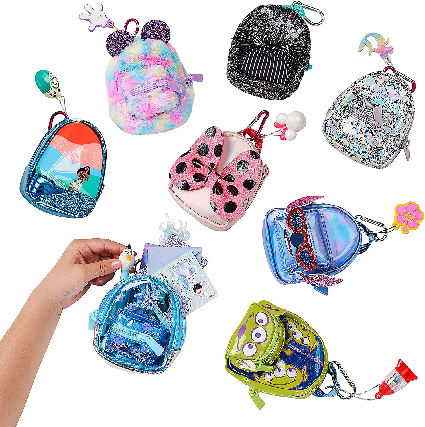 Real Littles Collectible Micro Disney Backpacks with 6 Surprises Inside 