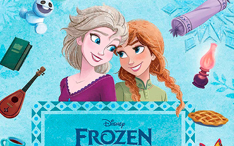 Disney Frozen Anna and Elsa's Hygge Life picture book