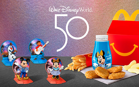 Mcdonalds Disney 50th anniversary toys
