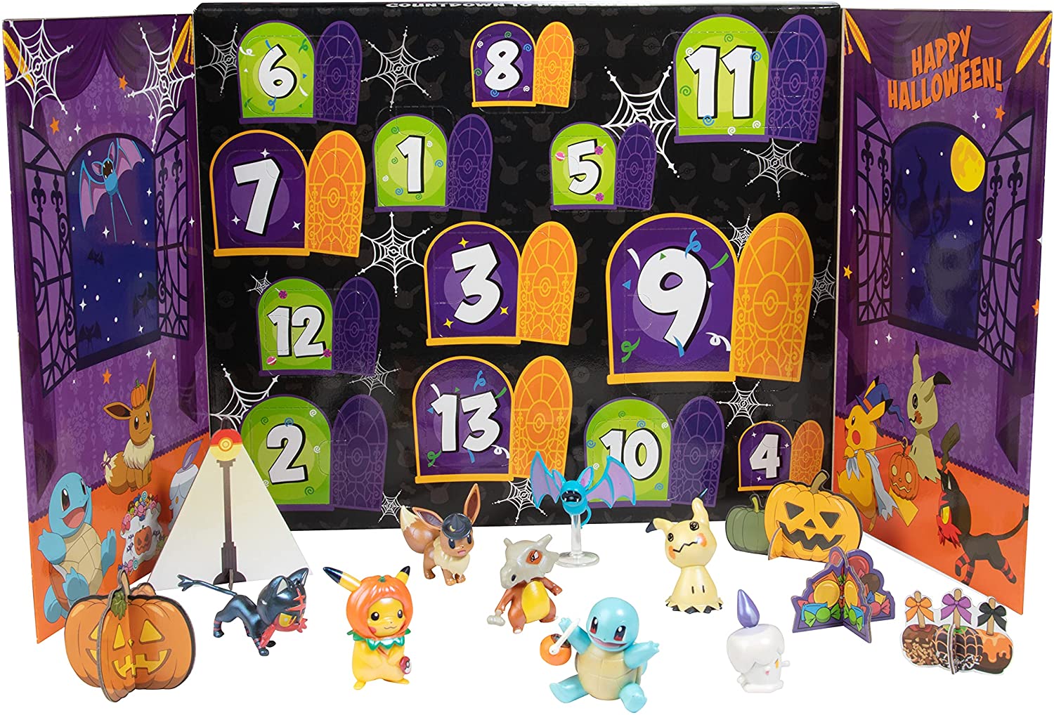 Halloween Advent Calendar 2021 Pokemon Pearlized EEVEE 2 Scale Figure 