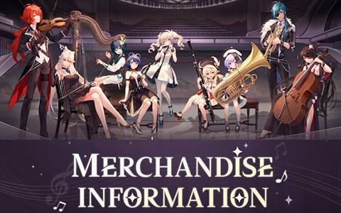 Genshin Impact Concert official merchandise