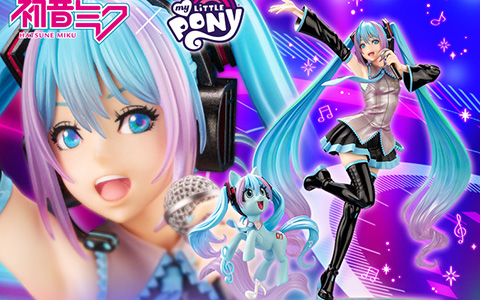 Kotobukiya My Little Pony Hatsune Miku Bishoujo figure