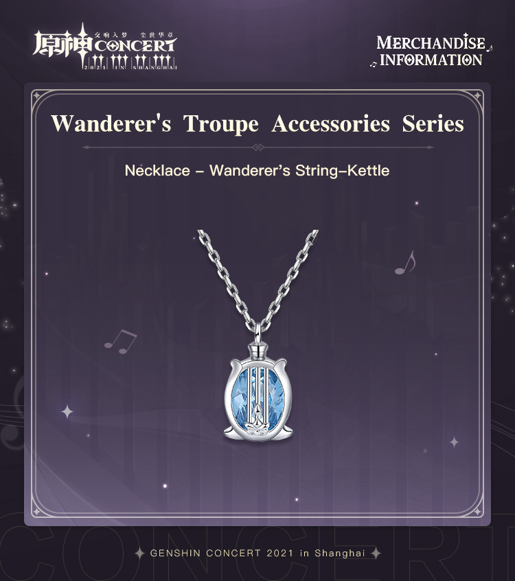 Genshin Impact Concert Necklace