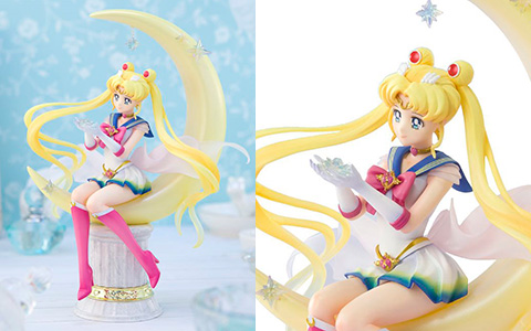 Pretty Guardian Sailor Moon Eternal the Movie Super Sailor Moon Bright Moon and Legendary Silver Crystal Figuarts ZERO stunning figure