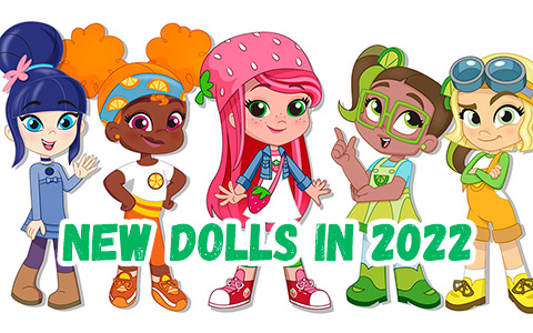 New Strawberry Shortcake dolls and toys 2022