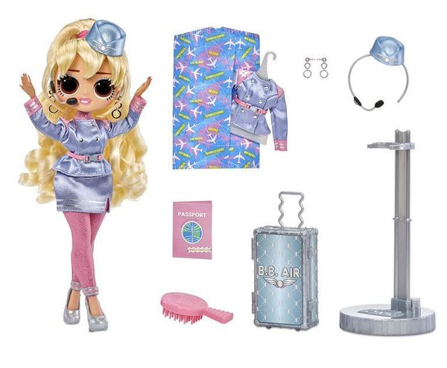 LOL OMG Travel Fly Gurl doll