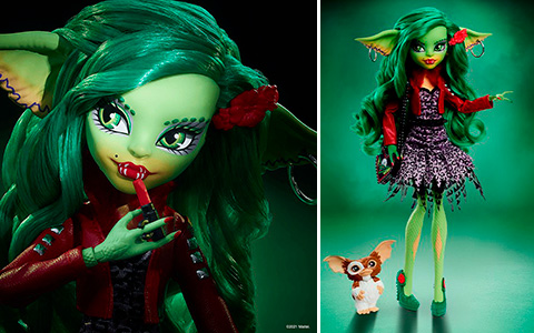 Monster High Skullector Greta Gremlin doll from Mattel Creations collection