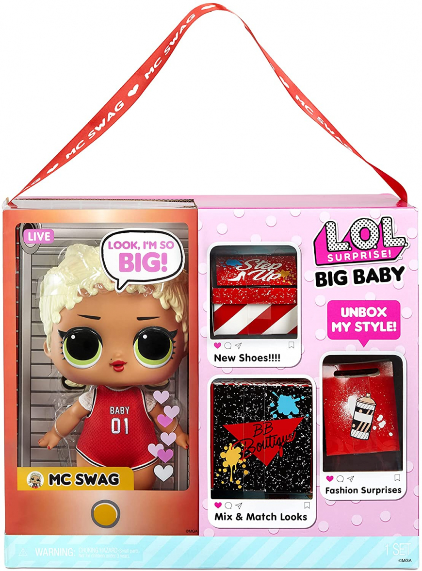 LOL Surprise Big BB M.C. Swag doll