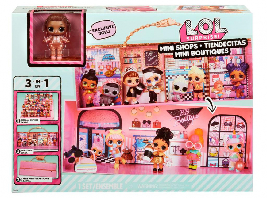 New LOL Surprise Mini Shops Playset