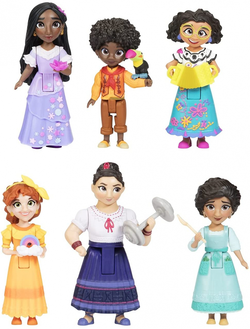 Disney Encanto Small Doll Character 6 Pack
