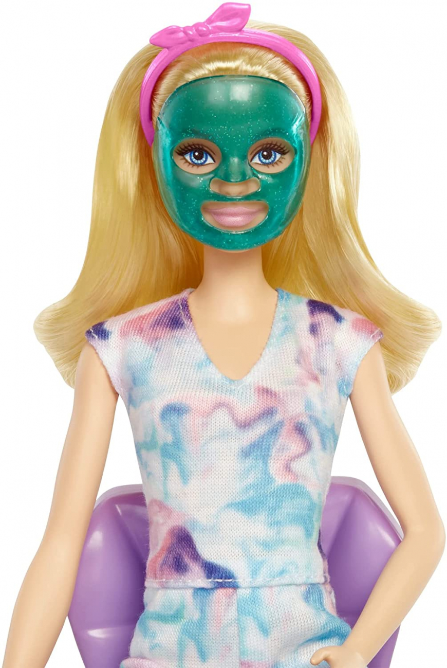Barbie Sparkle Mask Spa Day playset