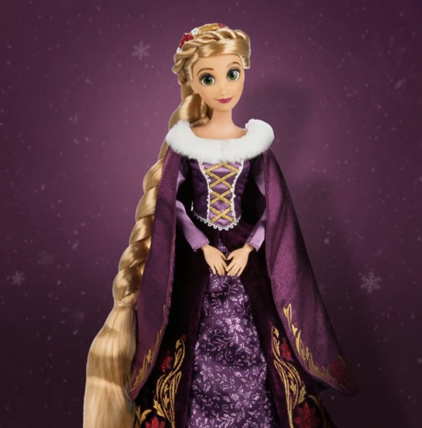 Disney Store Rapunzel Holiday Special edition doll 2021