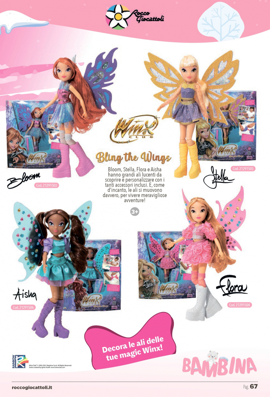 New Winx Club dolls 2021 picture from Catalog