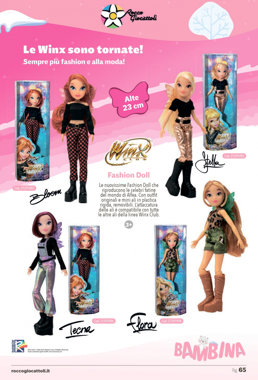 New Winx Club dolls 2021 picture from Catalog