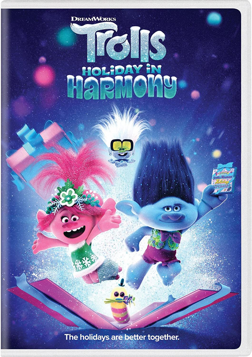 Trolls Holiday in Harmony DVD