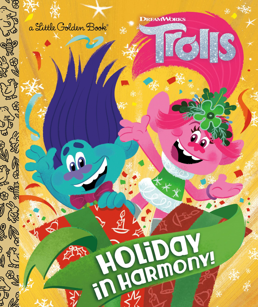 Trolls Holiday in Harmony book