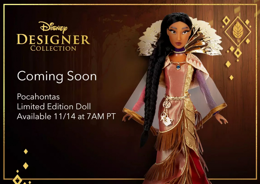 Disney Designer Collection Limited Edition Dolls 2021 - 2022 Ultimate Princess Celebration Pocahontas