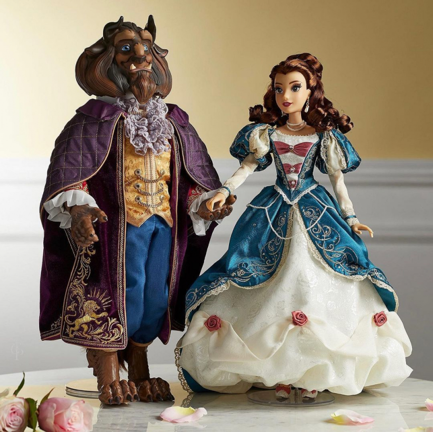 Disney Beauty and the Beast 30th Anniversary Limited edition dolls  set