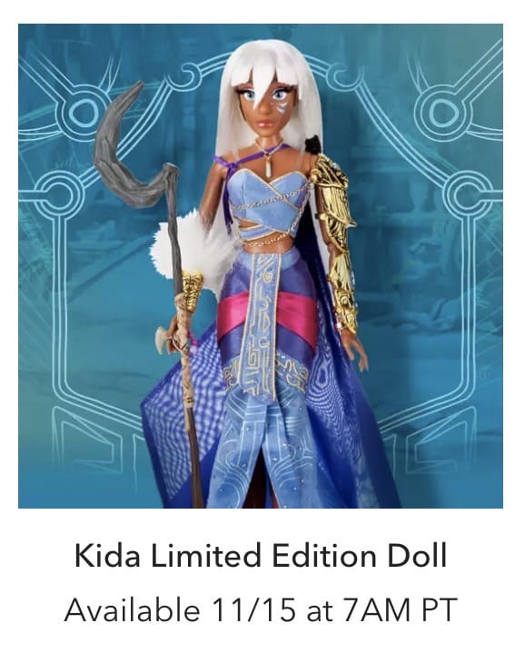 Disney Kida Limited Edition doll 2021
