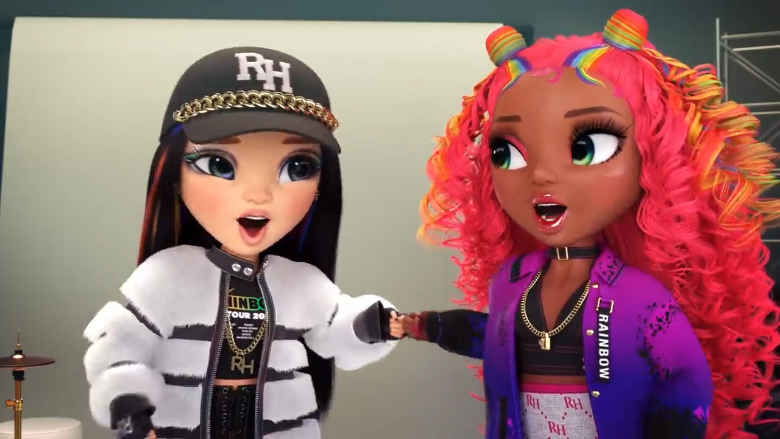 Rainbow High Rockstar girls in 9 episode "The 12 Hour Countdown!"