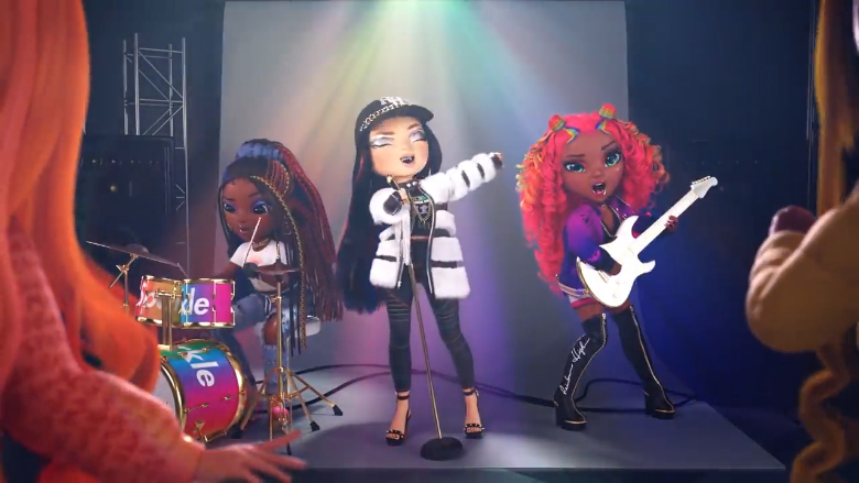 Rainbow High Rockstar girls in 9 episode "The 12 Hour Countdown!"