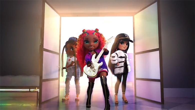 Rainbow High Rockstar girls in 9 episode "The 12 Hour Countdown!"