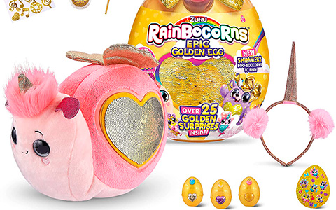 New Rainbocorns: Epic Golden Egg Reindeer, Snail and Seal