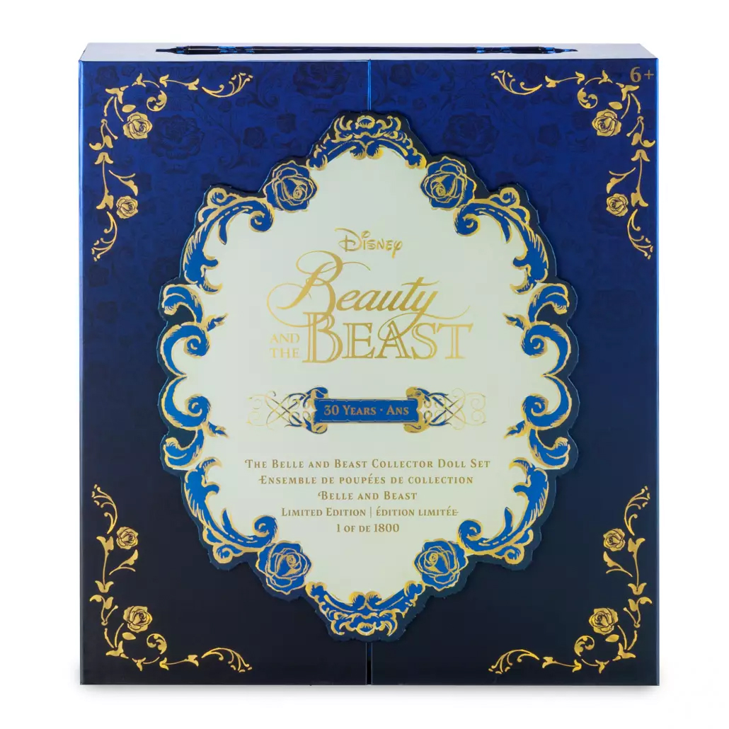 Disney Beauty and the Beast 30th Anniversary Limited edition dolls set