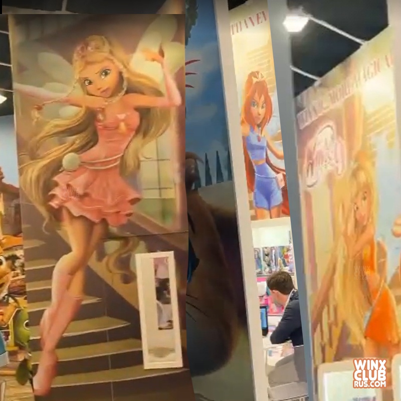 Winx Club season 9 stand from Brand Licensing Europe 2021