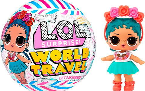 LOL Surprise World Travel dolls