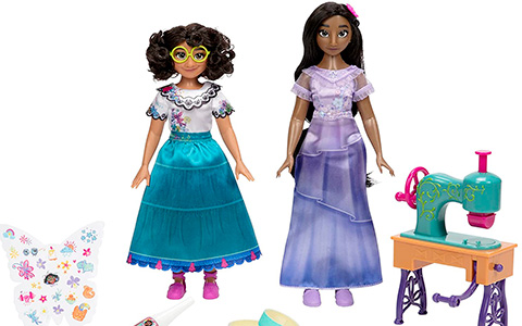 Disney Encanto Mirabel and Isabela Custom Fashion Creation Kit with 2 dolls
