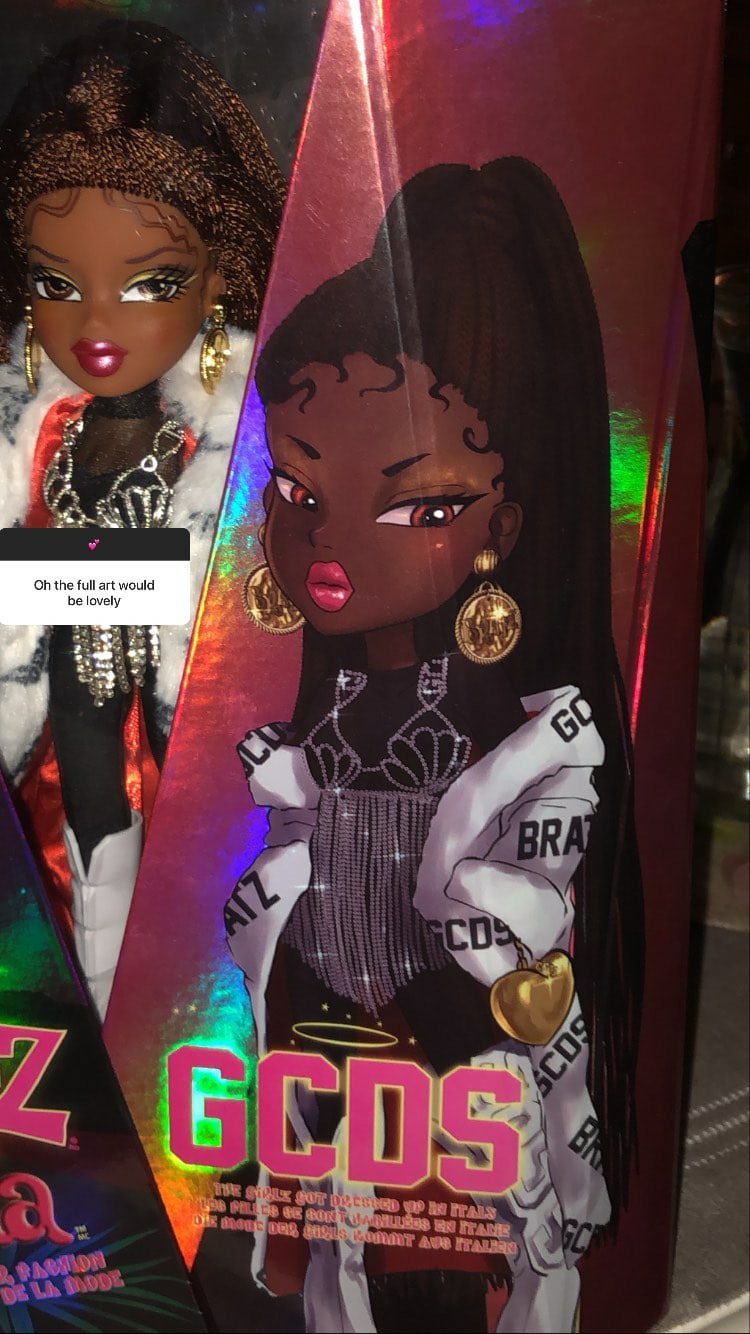 Bratz Designer Collector GCDS 2021 dolls box art