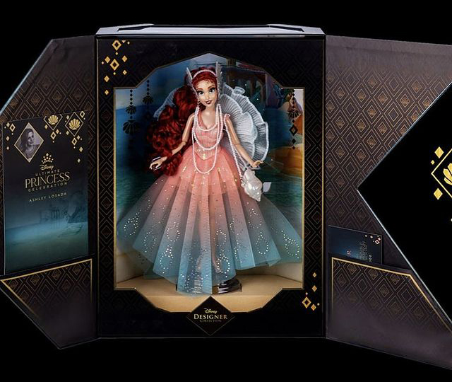 Ariel Disney Designer Collection Ultimate Princess Celebration Limited Edition doll 2021