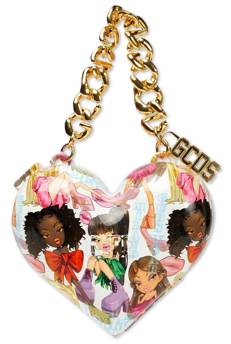 Fashion and accessories of the Bratz X GCDS collaboration