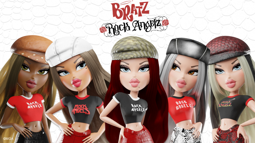 Bratz Rock Angelz 3D wallpaper