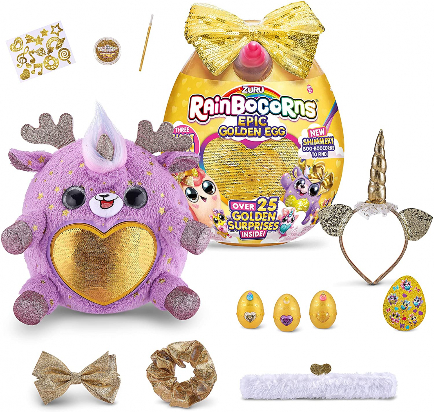 Rainbocorns Epic Golden Egg Reindeer