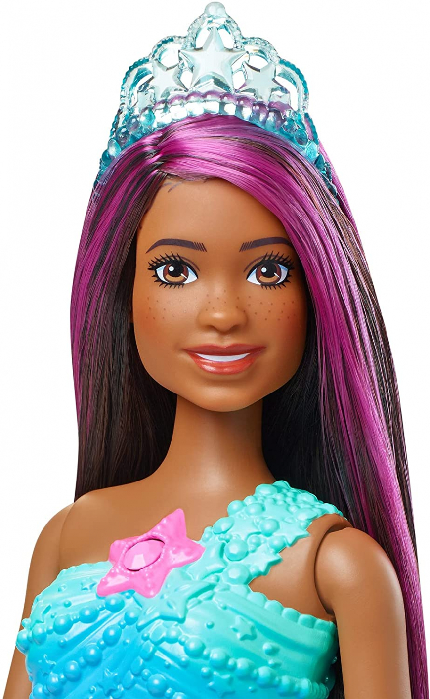 Barbie Dreamtopia Twinkle Lights Mermaid Doll Brunette