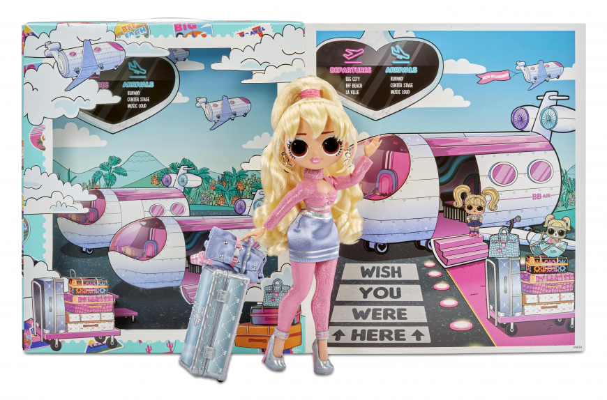 LOL OMG World Travel Fly Gurl doll