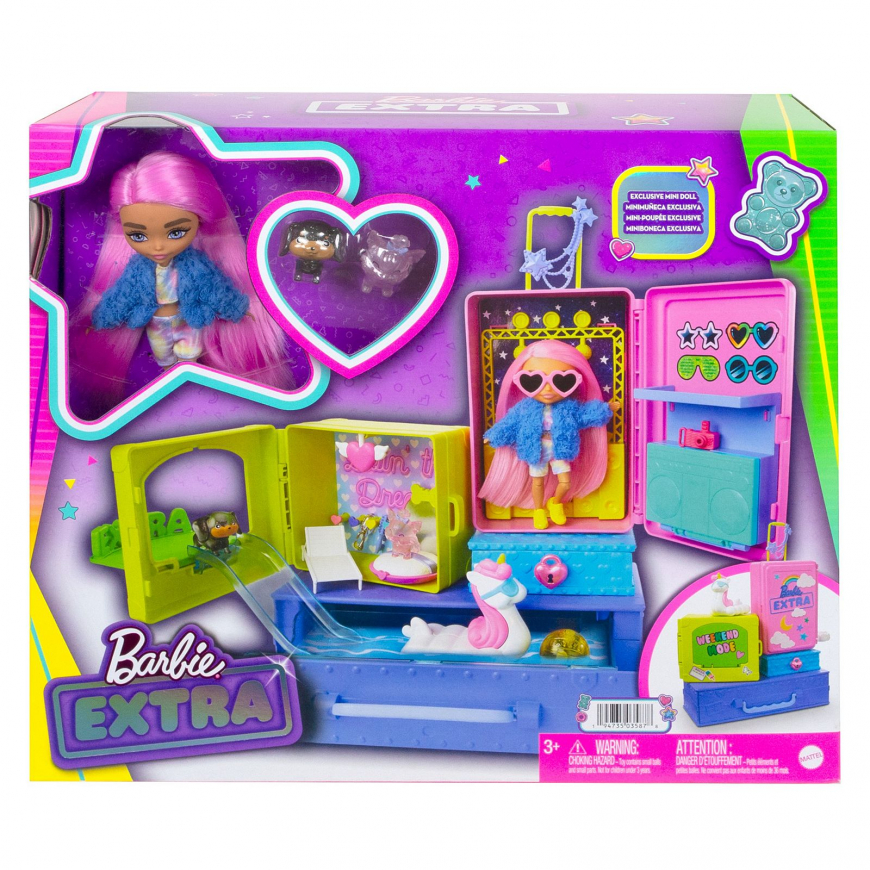 Barbie Extra Pets and Minis Playset