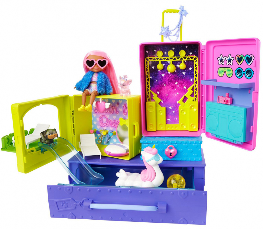 Barbie Extra Pets and Minis Playset