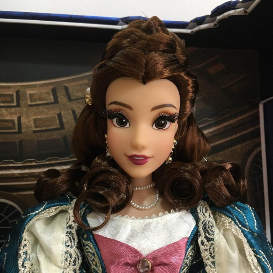 Disney Beauty and the Beast 30th Anniversary Limited edition dolls set in real life photos