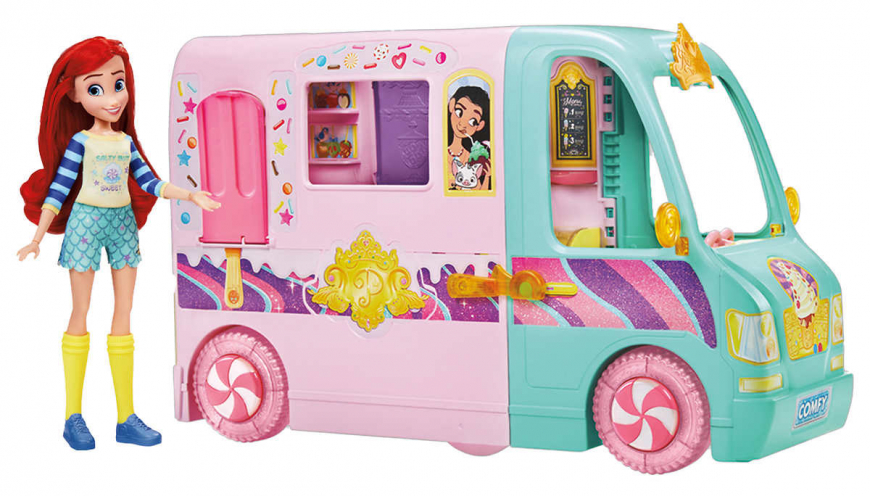 Disney Princess Comfy Squad Ariel and Sweet Treats Truck